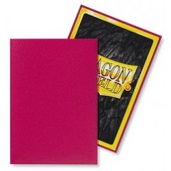 Dragon Shield Japanese Size Card Sleeves Matte Magenta (60)